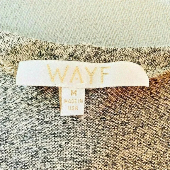 WAYF Women Long Sleeve Pullover Size Medium Crew Neck Casual Shirt Size Medium - Picture 10 of 11